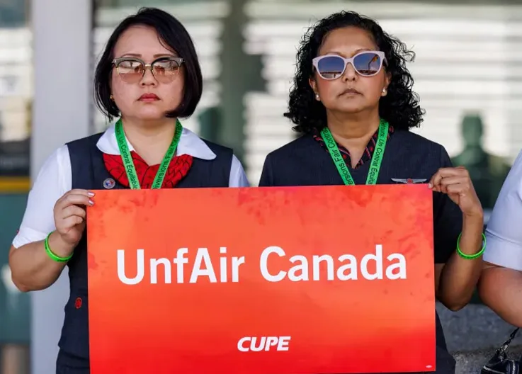 Air Canada Strike to Hit Canada–US Flights