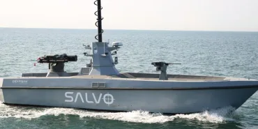 Azerbaijan Introduces Turkish-Made Salvo USV in the Caspian