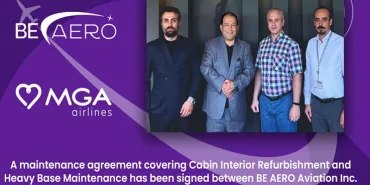 BE AERO and Mavi Gök Form Partnership in Cabin Refurbishment and Heavy Maintenance