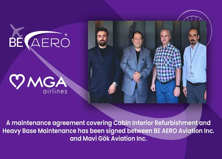 BE AERO and Mavi Gök Form Partnership in Cabin Refurbishment and Heavy Maintenance