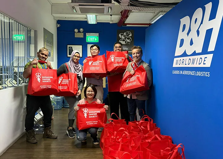 B&H Worldwide Singapore Joins Hands with Singapore Cancer Society to Support Cancer Warriors
