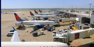 Delta Air Lines Cancels 200 Flights in Atlanta
