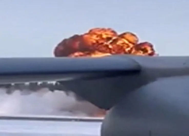 F-35A Turned into a Fireball! Pilot Fought for Survival for 50 Minutes