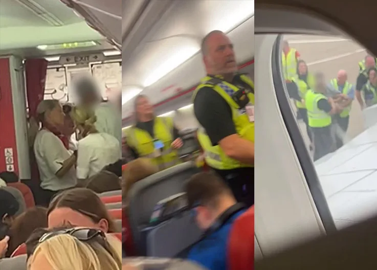 Incident Delay on Jet2 Flight: 2 People Taken by Police