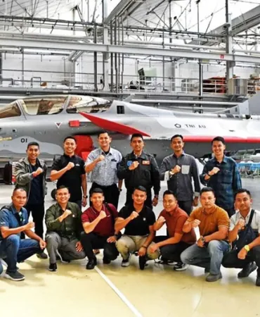 Indonesia’s First Rafale B Fighter Spotted in France