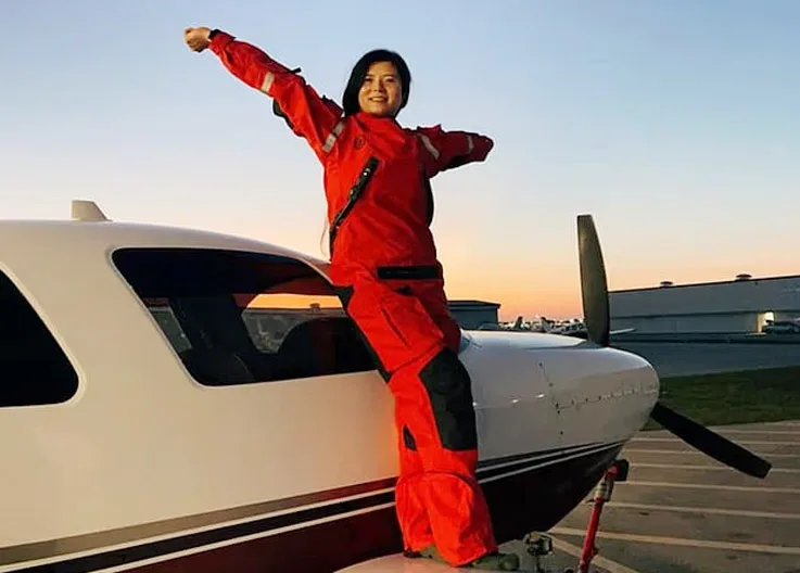 Inspiring Woman Pilot Dies Minutes After Take-Off