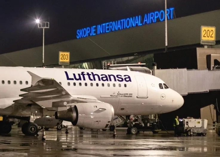 Lufthansa Reduces Skopje Flights to Three Per Week