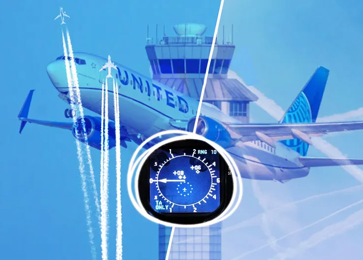 TCAS Alert Prevents Last-Minute Collision Between Aircraft