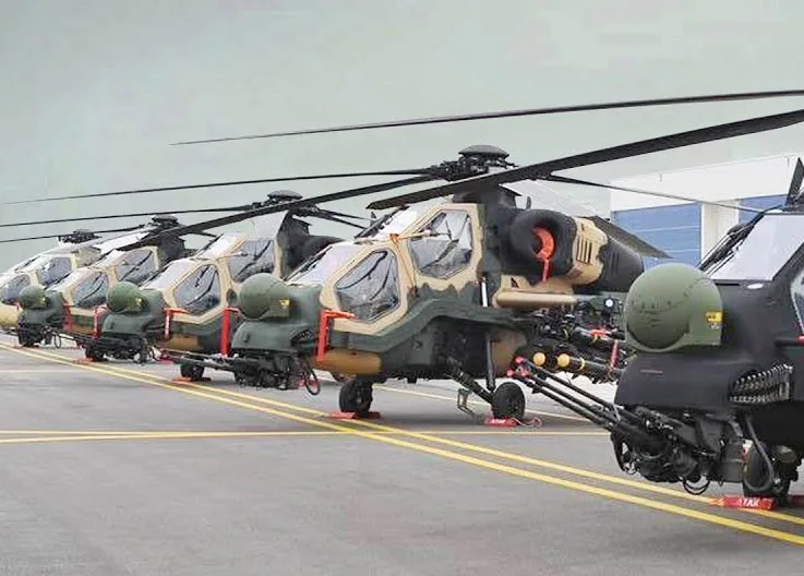 Turkey Among Top Nations with Nearly 500 Combat Helicopters