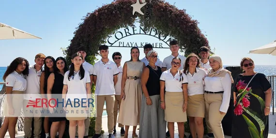 30 Italian Students Interned at Corendon Hotels