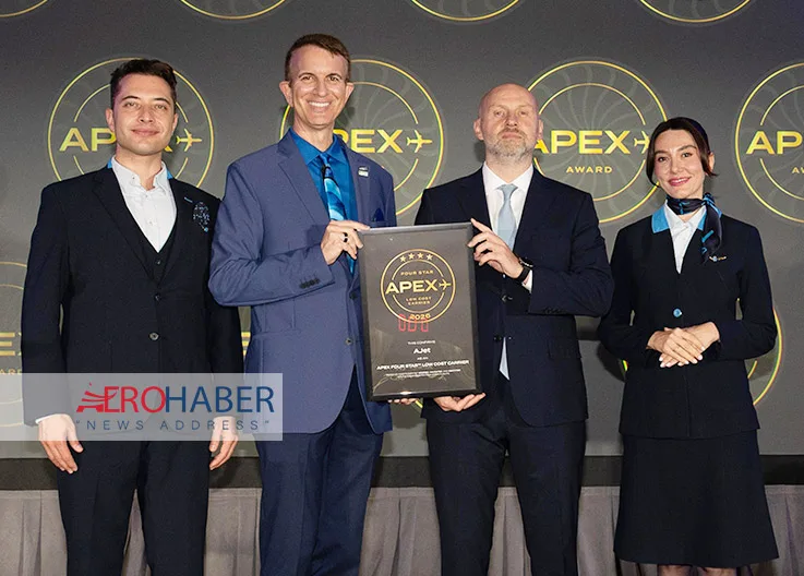 AJet receives second passenger experience award from APEX