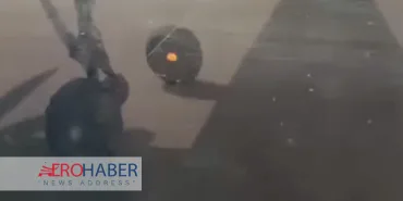 Bombardier Q400 Wheel Falls Off Runway