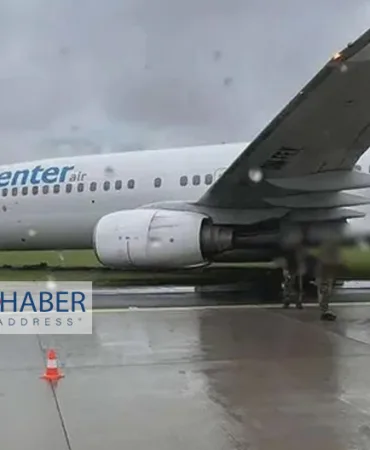 Enter Air Passenger Plane Skids Off Runway