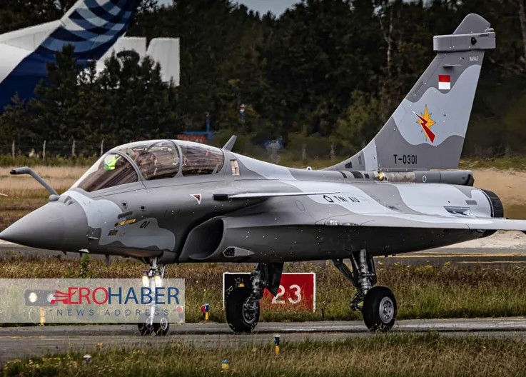 Indonesia Tests First Rafale F4 Fighter Jet
