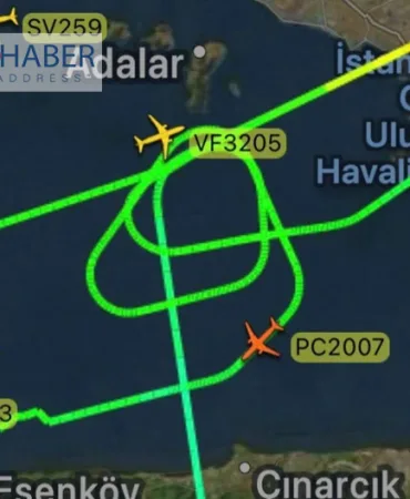 Runway Control in Istanbul: Aircraft Held in the Air
