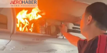 Battery fire in the air! Air China makes emergency landing