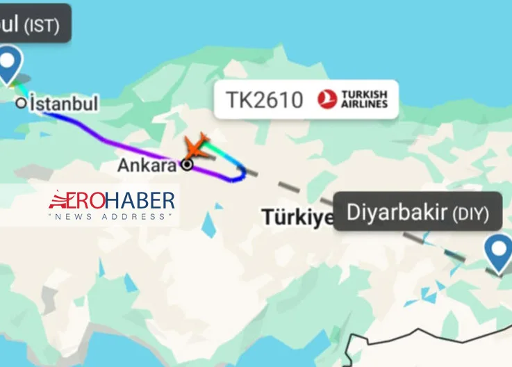 Emergency Landing: Turkish Airlines Istanbul–Diyarbakır Flight Diverted to Ankara