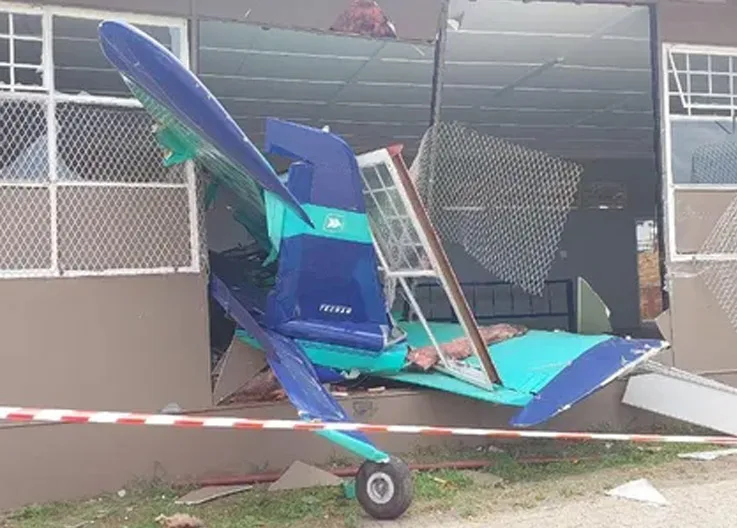 Light Aircraft Crashes into School in South Africa!