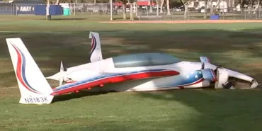 Small Plane Hits Woman Walking in the Park