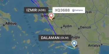 Suspicious Situation on Board: SunExpress Pilot Returns to İzmir!
