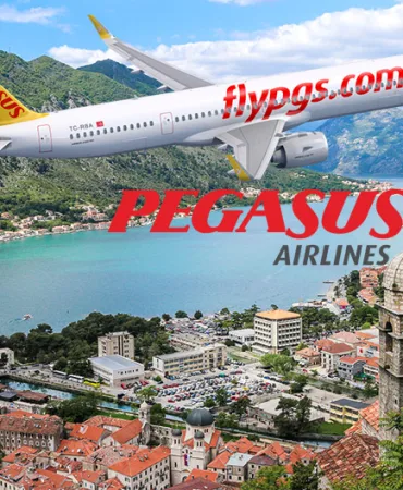 Visa Warning from Pegasus: Free Ticket Change Option for Montenegro Flights