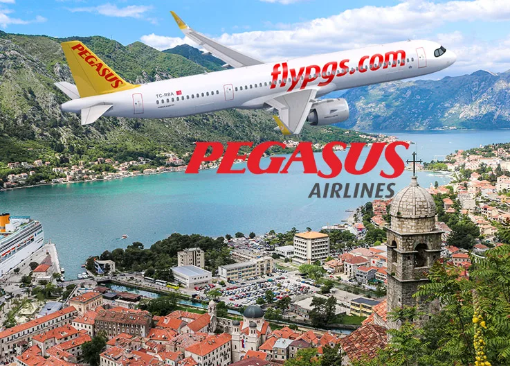 Visa Warning from Pegasus: Free Ticket Change Option for Montenegro Flights