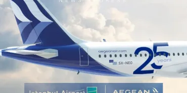 Aegean Expands Its Türkiye Flight Network with the Istanbul–Thessaloniki Route