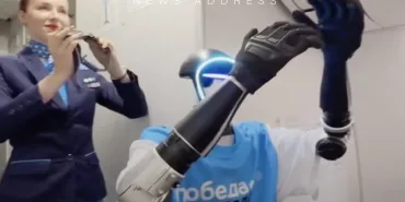 Aviation Knows No Limits: The First Flight with a Robot Cabin Crew Member Has Taken Place
