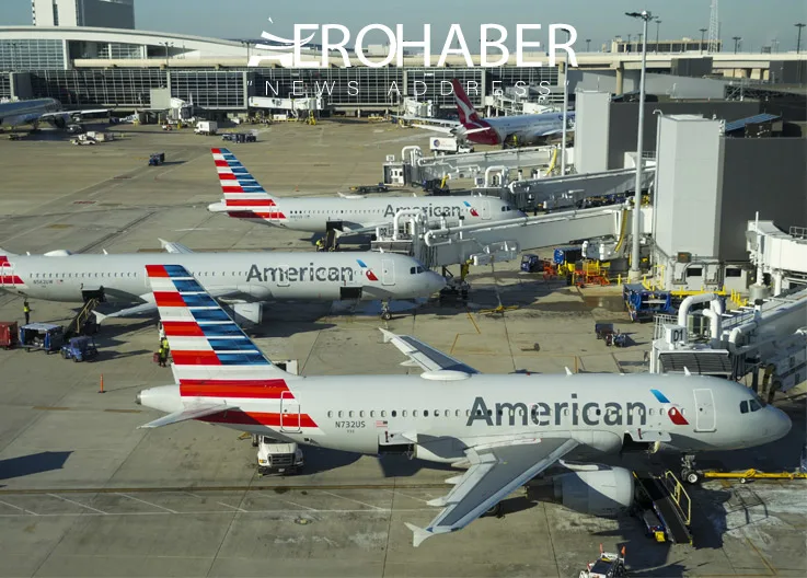 Gas alarm on American Airlines flight. 5 people taken to hospital