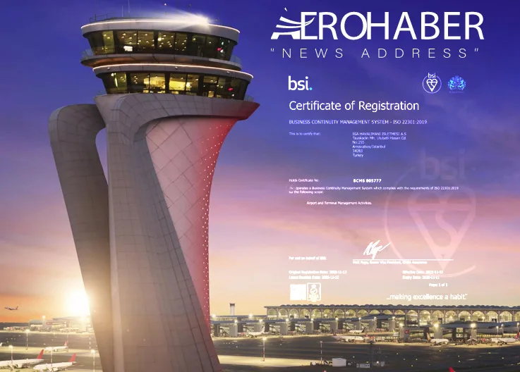 İGA Istanbul Airport Secures Passenger Experience with International Certification