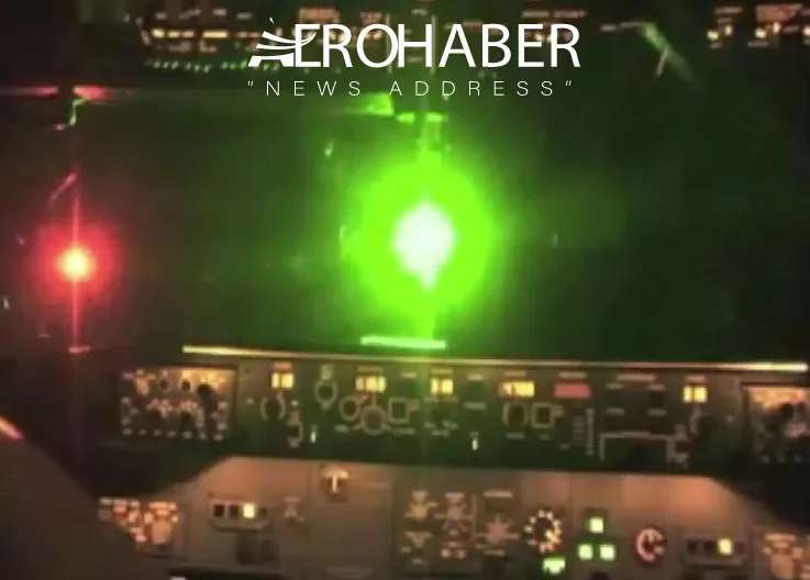 In the USA, 5 years in prison, in Türkiye a 91,000 TL fine! Targeting an aircraft with a laser is a major crime