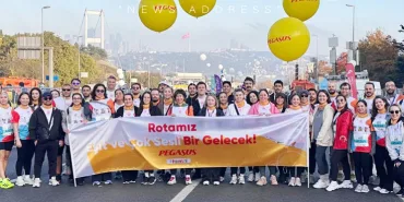 Pegasus Airlines Ran for the Turkish Education Foundation at the 47th Istanbul Marathon