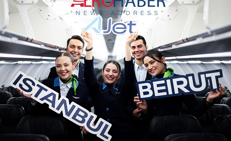 AJet Announces Beirut Route! Flights Every Day of the Week from Istanbul!