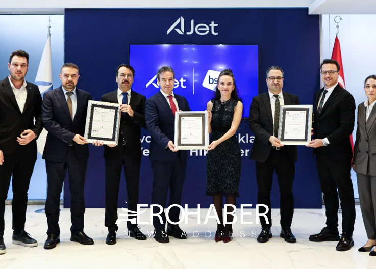 AJet Obtains 4 Critical ISO Certifications at the Same Time