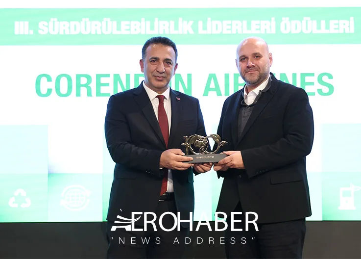Corendon Airlines Receives the 2025 Sustainability Leaders Award