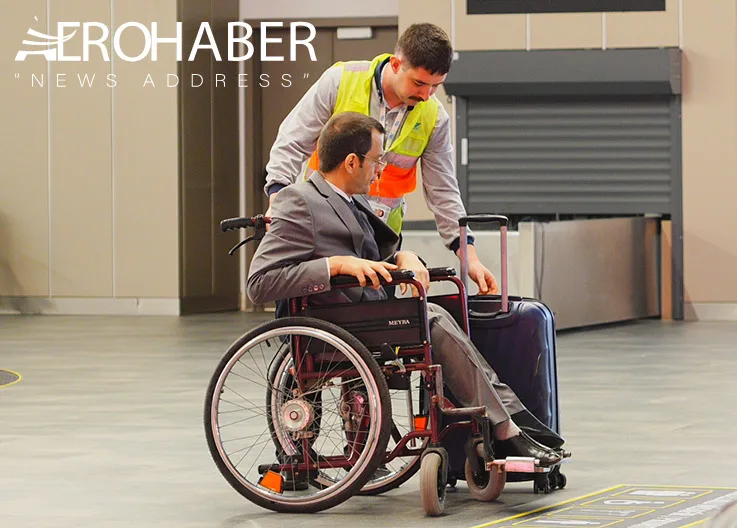 Example Accessibility Steps from Çukurova Airport on International Day of Persons with Disabilities!