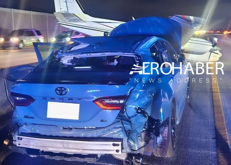 Horror During the Return-to-Work Hour: Beechcraft 55 Crashed into a Vehicle on the Highway