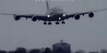 PSG Plane Tilted Sideways During Landing! Pilot’s Last-Second Move Prevented a Crisis