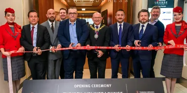 Turkish Airlines Opens Its First Dedicated Lounge in Europe at Edinburgh