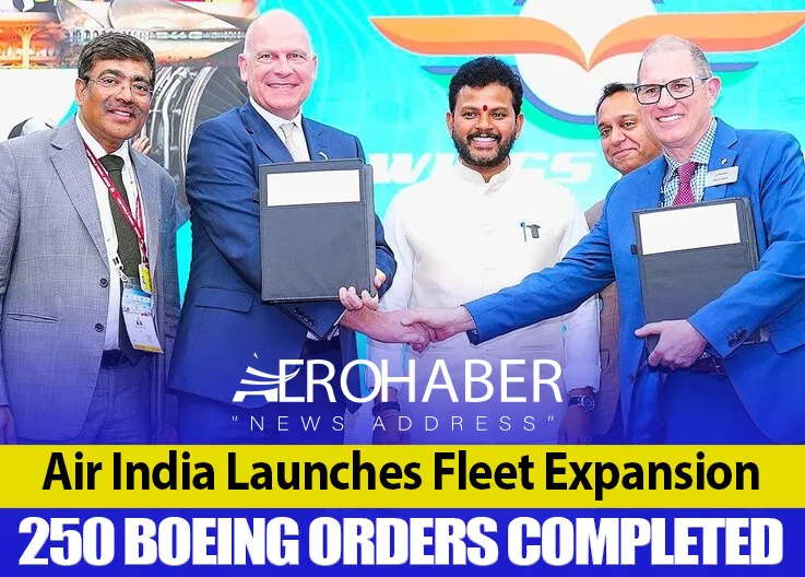 Air India Launches Fleet Expansion: 250 Boeing Orders Completed