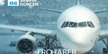 Flight Capacity at Sabiha Gökçen Reduced by 10% Due to Weather Conditions