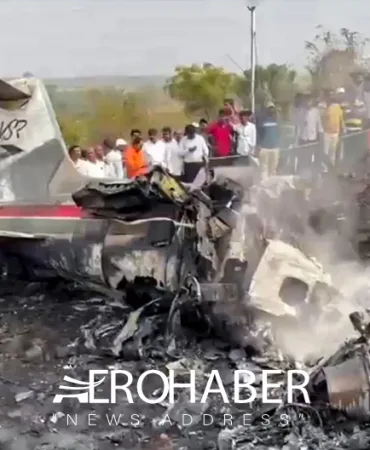 Learjet 45 Crashes Near Baramati Airport