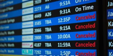 More Than 10,000 Flights Cancelled in New York and Washington