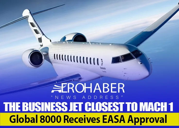 The Business Jet Closest to Mach 1: Global 8000 Receives EASA Approval