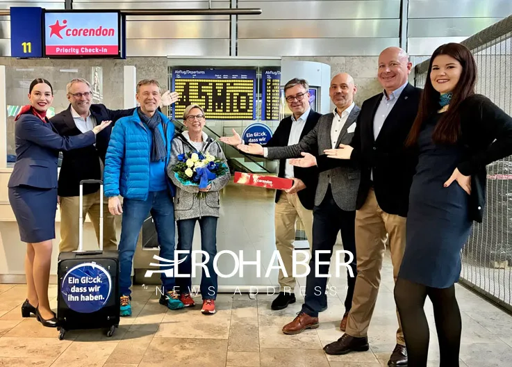 This Record Was Broken with Corendon! The 4.5 Millionth Passenger Flew with Corendon
