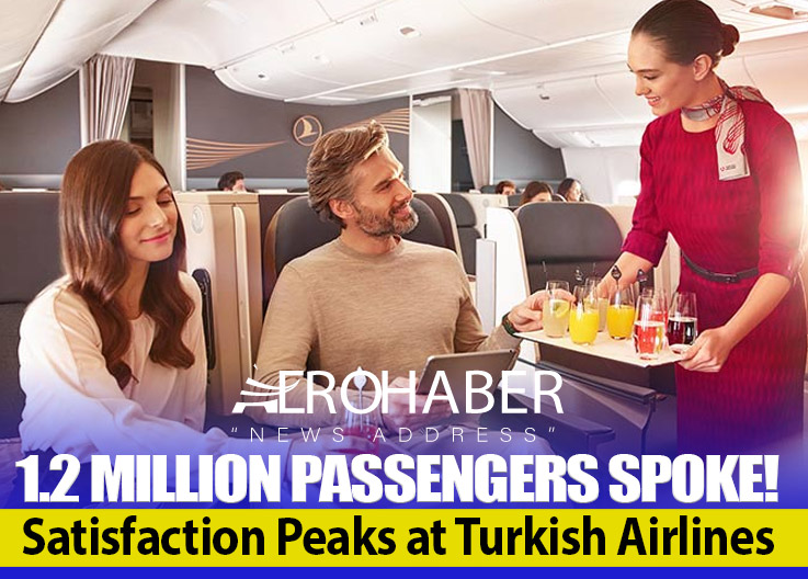 1.2 Million Passengers Spoke! Satisfaction Peaks at Turkish Airlines