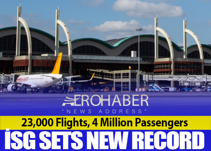23,000 Flights, 4 Million Passengers: İSG Sets New Record