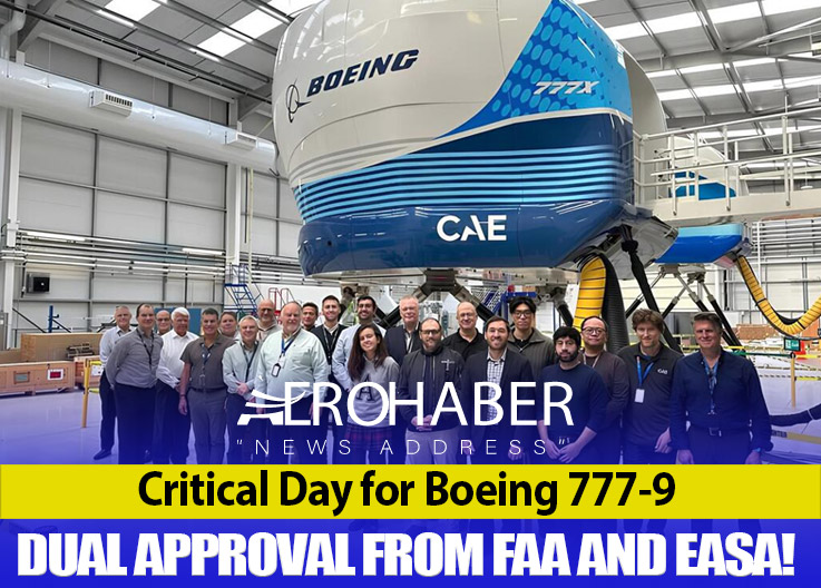 Boeing 777-9 Simulators Certified in Gatwick