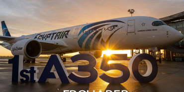 EGYPTAIR Receives Its First Airbus A350-900