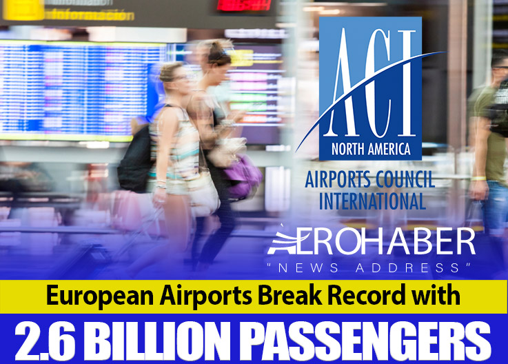 European Airports Break Record with 2.6 Billion Passengers